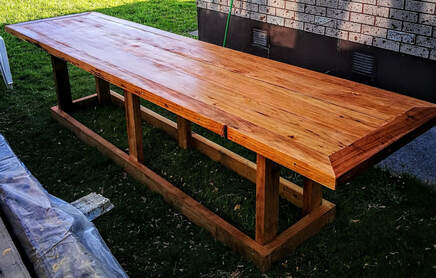Large outdoor table