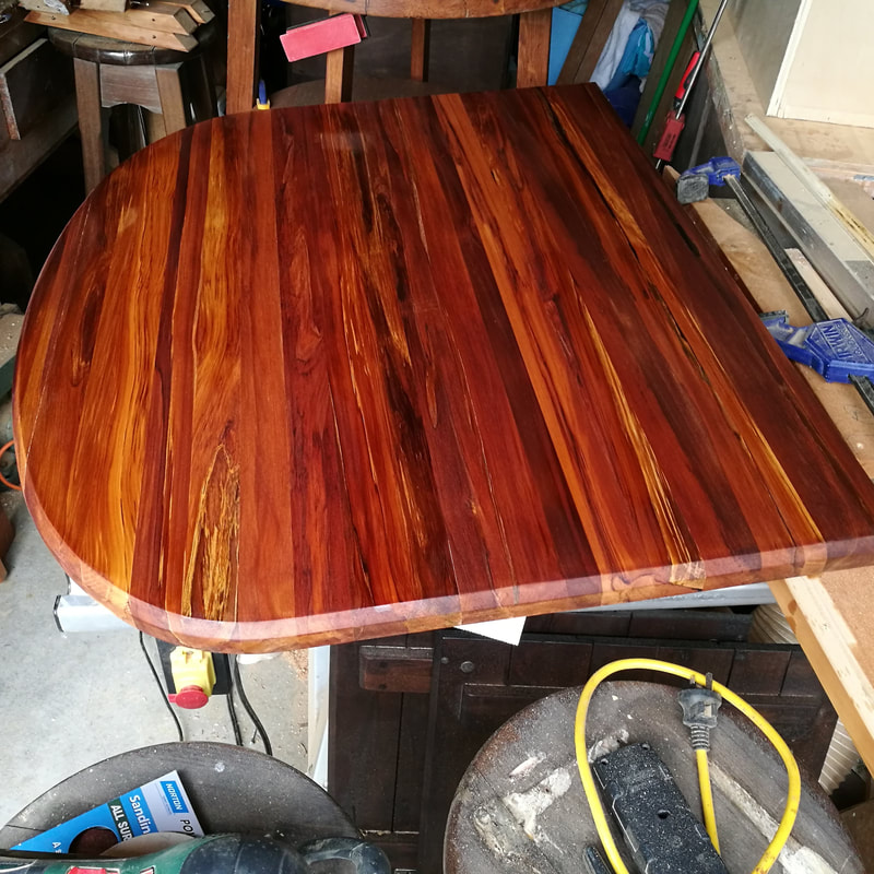 restored table top